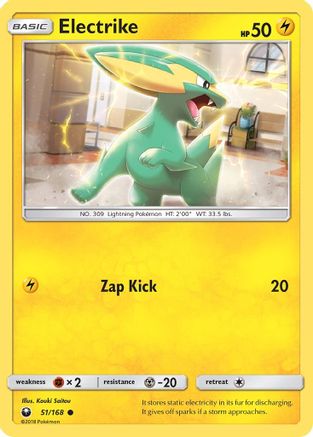 Electrike (51/168) [SM  Celestial Storm] Reverse Holofoil - Common