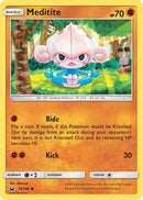 Meditite (076/168) [SM  Celestial Storm] Reverse Holofoil - Common
