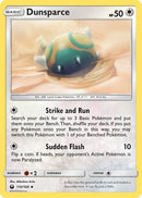 Dunsparce (110/168) [SM  Celestial Storm] Reverse Holofoil - Uncommon