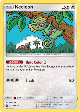 Kecleon (122/168) [SM  Celestial Storm] - Uncommon