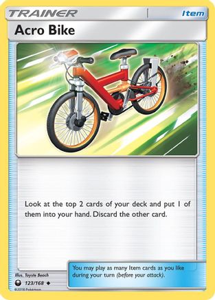 Acro Bike (123/168) [SM  Celestial Storm] Reverse Holofoil - Uncommon