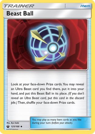 Beast Ball (125/168) [SM  Celestial Storm] Reverse Holofoil - Uncommon