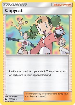 Copycat (127/168) [SM  Celestial Storm] Reverse Holofoil - Uncommon