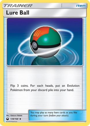 Lure Ball (138/168) [SM  Celestial Storm] Reverse Holofoil - Uncommon