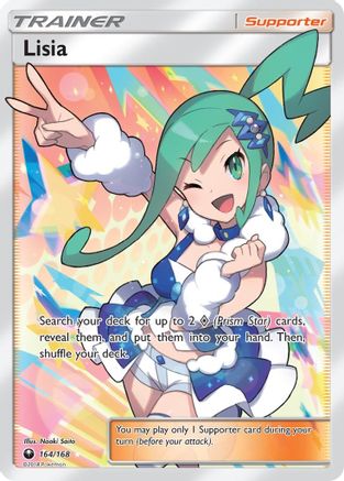 Lisia (Full Art) (164/168) [SM  Celestial Storm] Holofoil - Ultra Rare