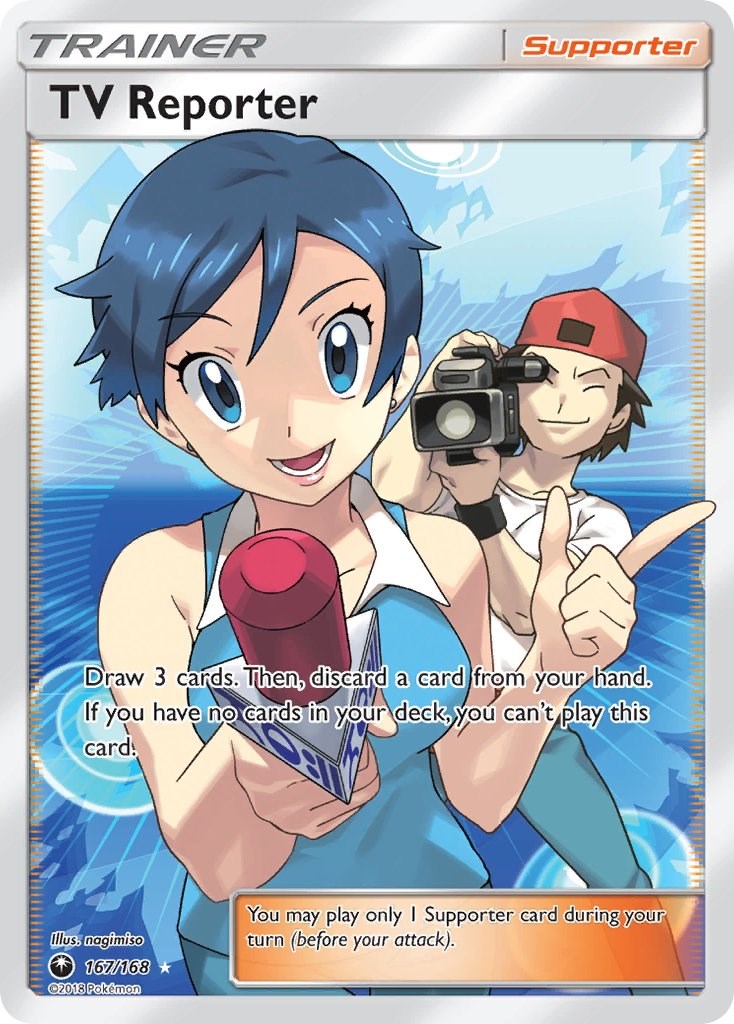TV Reporter (Full Art) [CES - 167]