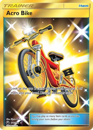 Acro Bike (Secret) (178/168) [SM  Celestial Storm] Holofoil - Secret Rare