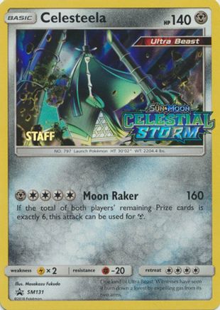 Celesteela - SM131 (Prerelease) [Staff] (SM131) [SM Promos] Holofoil - Promo