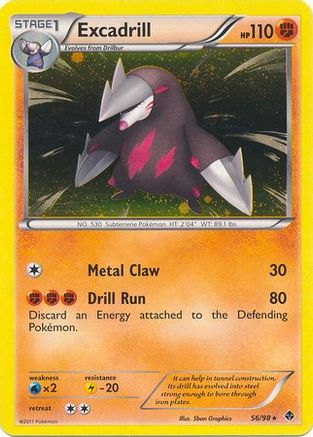 Excadrill (Cosmos Holo) (56/98) [Blister Exclusives] Holofoil - Promo