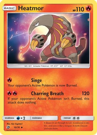 Heatmor (10/70) [Dragon Majesty] - Uncommon