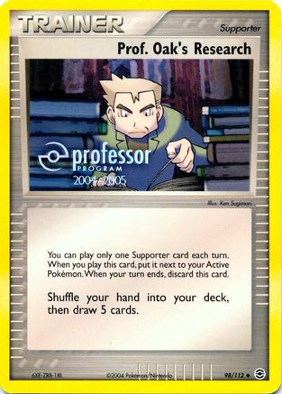 Prof. Oak's Research (2004-2005) (98) [Professor Program Promos] - Promo