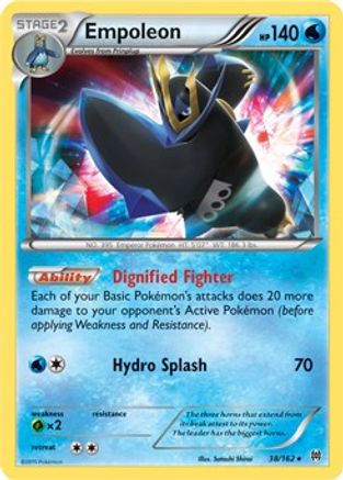 Empoleon (Battle Arena Deck Exclusive) (38/162) [Deck Exclusives] - Rare