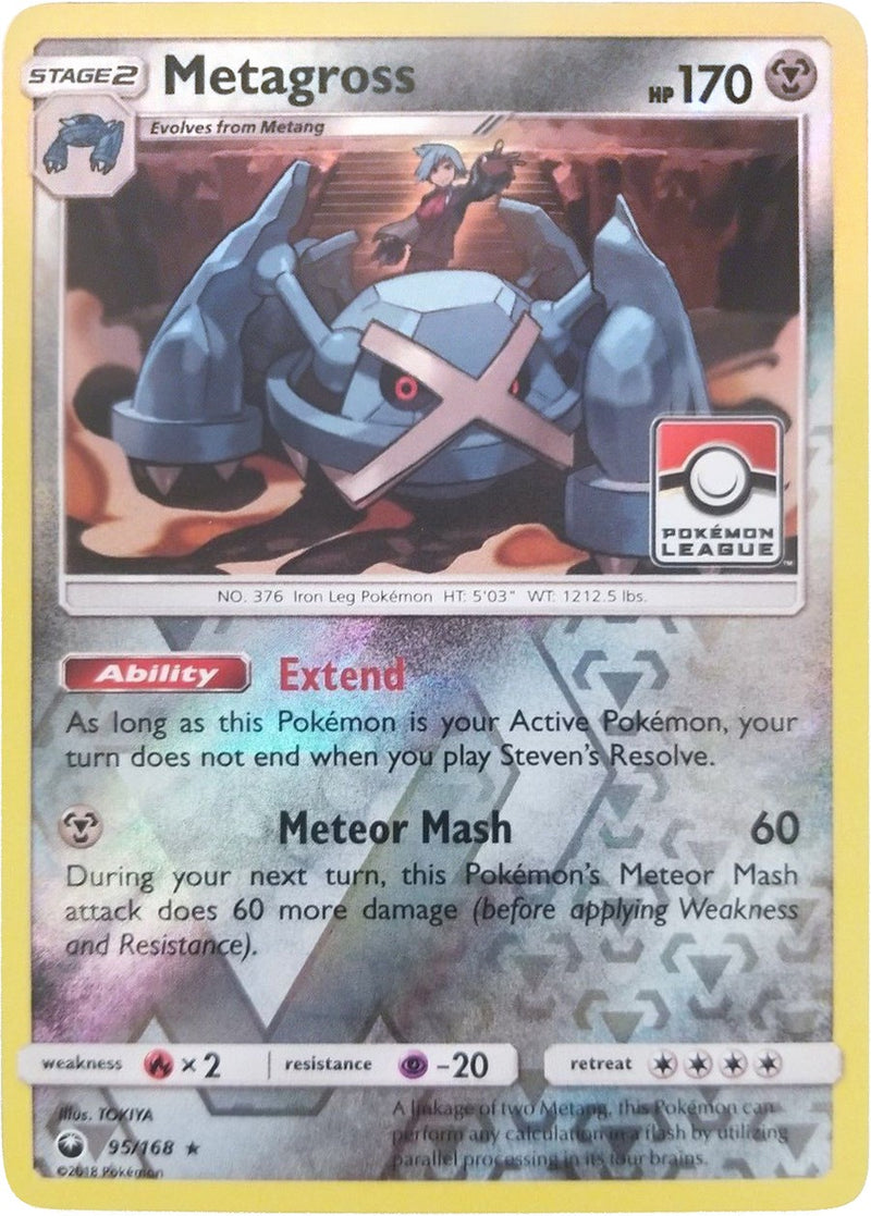 Metagross - 95/168 (Pokemon League) [PR - 095/168]