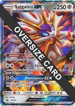 Solgaleo GX - SM104 (SM104) [Jumbo Cards] Holofoil - Promo