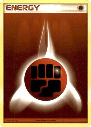 Fighting Energy (2005 Unnumbered) [League & Championship Cards] - Promo