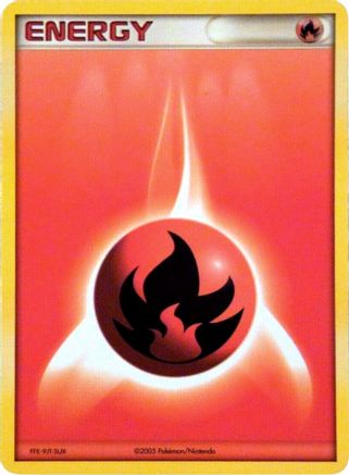 Fire Energy (2005 Unnumbered) [League & Championship Cards] - Promo