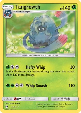 Tangrowth (2/214) [SM  Lost Thunder] - Rare