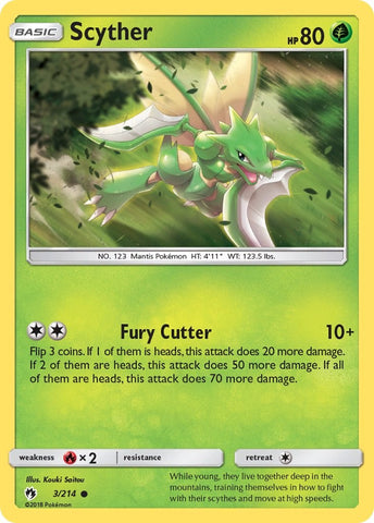 Scyther [SM8 - 3/214]