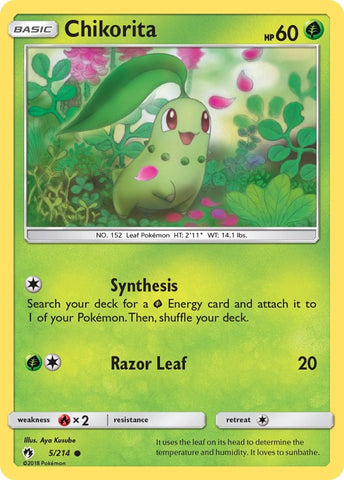 Chikorita (5) [SM8 - 5/214]