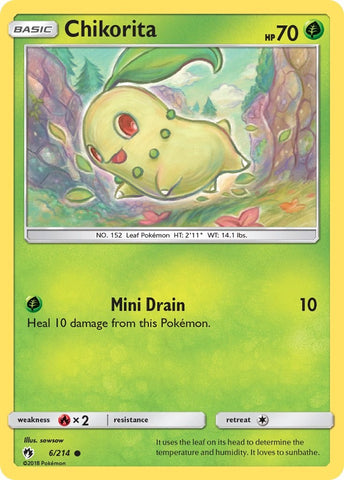 Chikorita (6) [SM8 - 6/214]