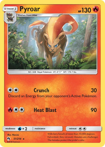 Pyroar [SM8 - 51/214]