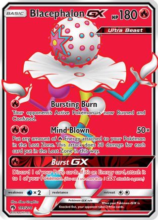 Blacephalon GX (Full Art) (199/214) [SM  Lost Thunder] Holofoil - Ultra Rare