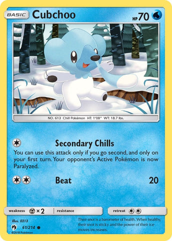 Cubchoo [SM8 - 61/214]
