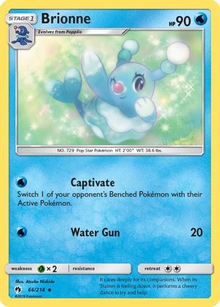 Brionne (066/214) [SM  Lost Thunder] Reverse Holofoil - Uncommon