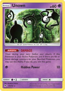 Unown (090/214) [SM  Lost Thunder] - Rare