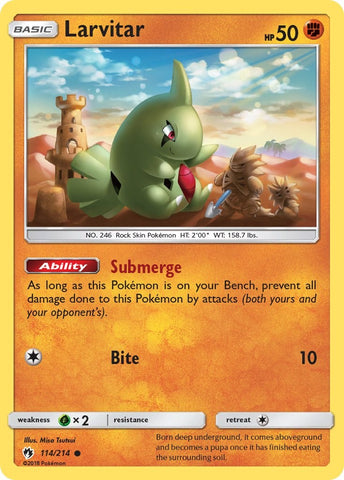 Larvitar (114) [SM8 - 114/214]