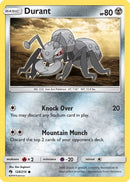 Durant (128/214) [SM  Lost Thunder] Reverse Holofoil - Common