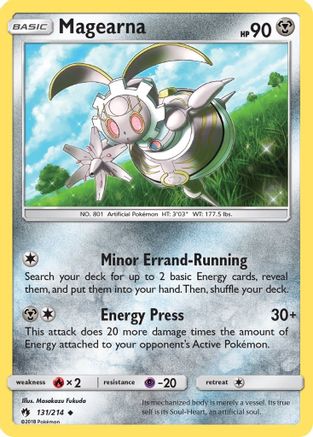 Magearna (131/214) [SM  Lost Thunder] Reverse Holofoil - Uncommon