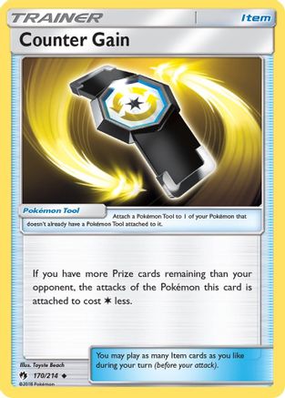 Counter Gain (170/214) [SM  Lost Thunder] Reverse Holofoil - Uncommon