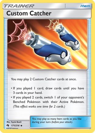 Custom Catcher (171/214) [SM  Lost Thunder] Reverse Holofoil - Uncommon