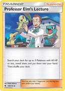 Professor Elm's Lecture (188/214) [SM  Lost Thunder] Reverse Holofoil - Uncommon