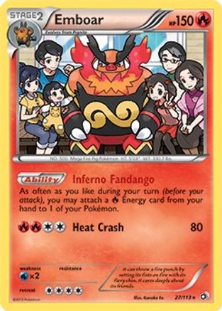 Emboar (Legendary Treasures) (27/113) [Deck Exclusives] - Rare