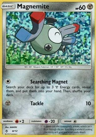 Magnemite (8/12) [McDonalds Promos 2018] Holofoil - Promo