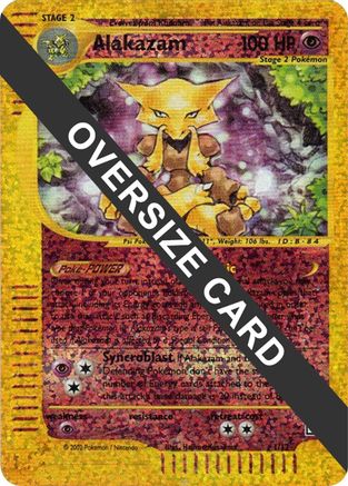 Alakazam (Box Topper) (1/12) [Jumbo Cards] Reverse Holofoil - Promo