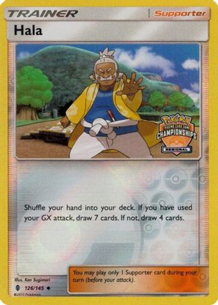 Hala (Regional Championships) (126/145) [League & Championship Cards] Reverse Holofoil - Promo