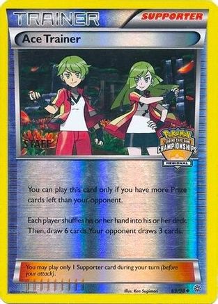 Ace Trainer (Regional Championships) [Staff] (69/98) [League & Championship Cards] Reverse Holofoil - Promo