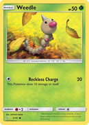 Weedle (3/181) [SM  Team Up] - Common
