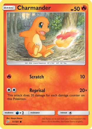 Charmander (011/181) [SM  Team Up] - Common