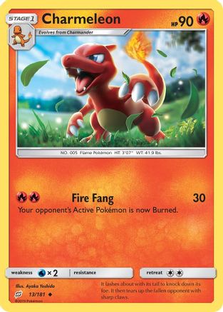 Charmeleon (013/181) [SM  Team Up] - Uncommon