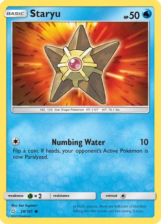 Staryu (28/181) [SM  Team Up] - Common