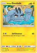Alolan Geodude (034/181) [SM  Team Up] Reverse Holofoil - Common