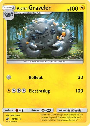 Alolan Graveler (036/181) [SM  Team Up] - Uncommon