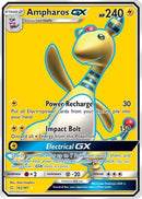 Ampharos GX (Full Art) (163/181) [SM  Team Up] Holofoil - Ultra Rare