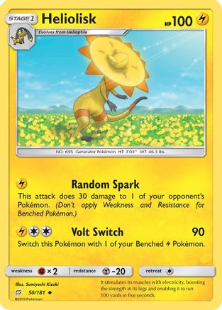 Heliolisk (050/181) [SM  Team Up] - Uncommon