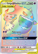 Gengar & Mimikyu GX (Secret) (186/181) [SM  Team Up] Holofoil - Secret Rare