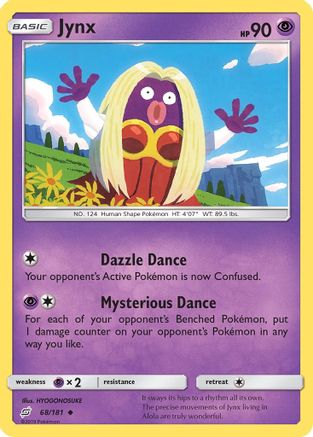 Jynx (68/181) [SM  Team Up] - Uncommon